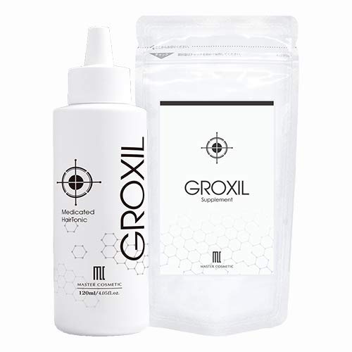 白髪と薄毛対策の為の育毛剤 GROXIL（グロキシル）ヘアトニック